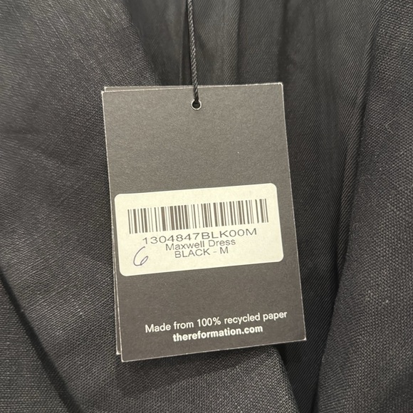 Reformation NWT Black Maxwell Blazer Dress! 🖤 Stunning piece! - Picture 5 of 8